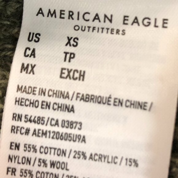 American Eagle Cardigan Sweater Wool Blend - Picture 15 of 16